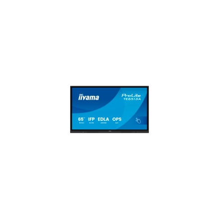 65" iiWare21E (EDLA -Google-GMS-apps), Android 14 (16 summer 2026), Octa-core SOC, 6/128GB, 40-Points PureTouch IR+ with zero bonding, 3840x2160, UHD IPS panel, Metal Housing, Fan-less, NFC, PIR (Motion sensor), Speakers 2x 20W front facing + 20W sub