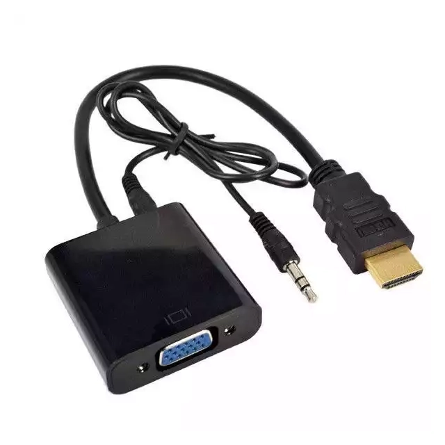 Adapter-konverter HDMI-VGA + audio Kettz