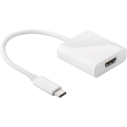Adapter Stars Solutions USB-C na HDMI beli