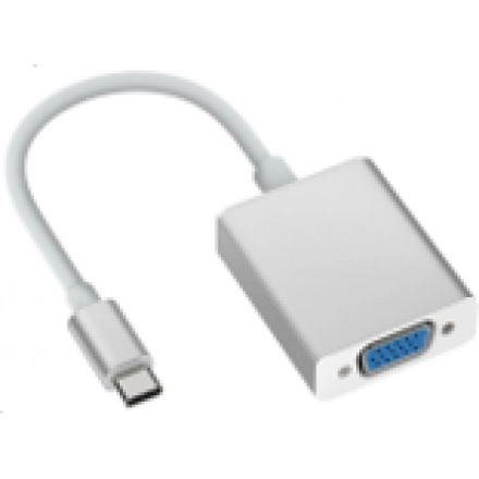 Adapter Stars Solutions USB-C na VGA beli