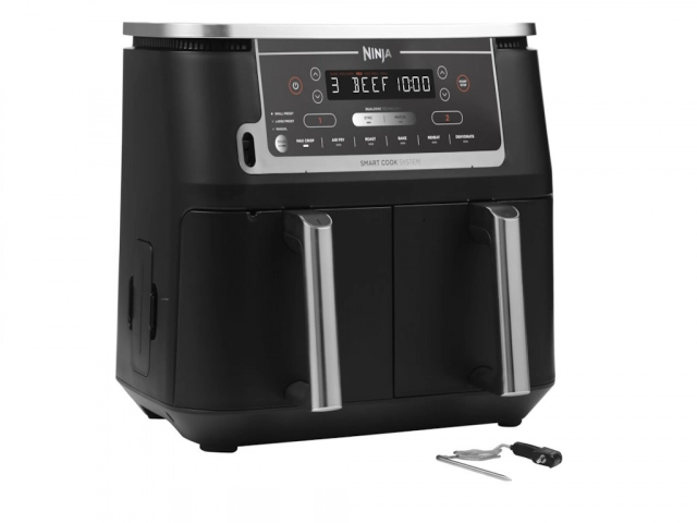 Airfryer NINJA AF451EU dupla korpa/2470W/9.5L/crna