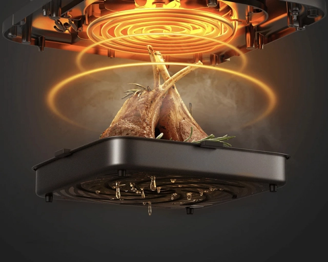 AirFryer Xiaomi Mi smart/bezuljna/zapremina 6.5L/bela