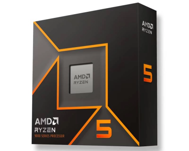 AMD CPU Desktop Ryzen 5 6/12T 9600X  (3.9GHz/5.4GHz,38MB,65W,AM5) box, with Radeon Graphics