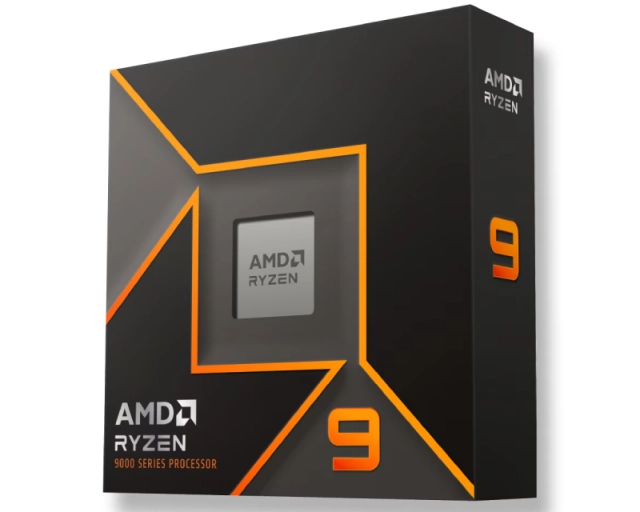 AMD CPU Desktop Ryzen 9 16/32T 9950X (4.3GHz/5.7GHz,80MB,170W,AM5) box, with Radeon Graphics