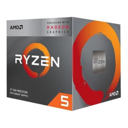 AMD Ryzen 5 3400G 4 cores 3.7GHz (4.2GHz) Box (YD3400C5FHBOX) procesor