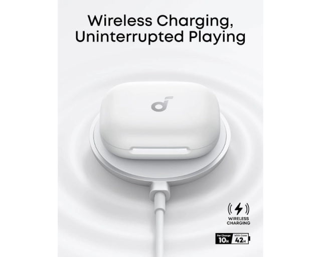 ANKER Soundcore AeroFit 2 BT bubice sa mikrofonom bele 