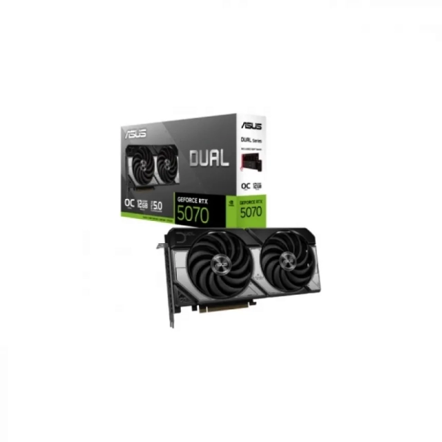Asus nVidia GeForce RTX 5070 12GB 192bit DUAL-RTX5070-O12G