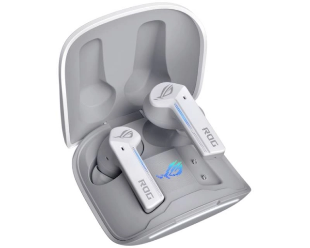 ASUS ROG CETRA True Wireless Bežične gaming slušalice sa mikrofonom bele 