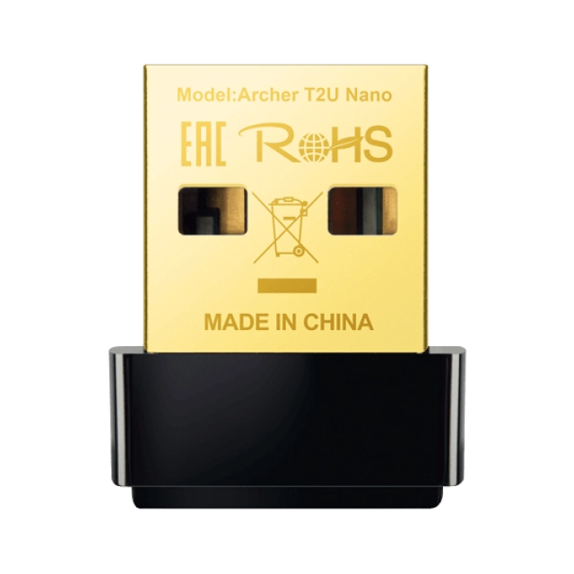Bežicni adapter TP-LINK ARCHER T2U NANO Wi-Fi/AC600/433Mbps/200Mbps/interna antena