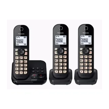 Bežicni telefon Panasonic KX-TGC463GB sa tri slušalice i sekretaricom