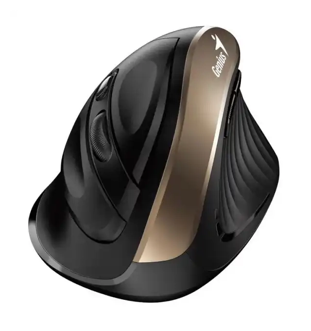 Bežični vertikalni miš Genius Ergo 8250S Champagne gold1600DPI