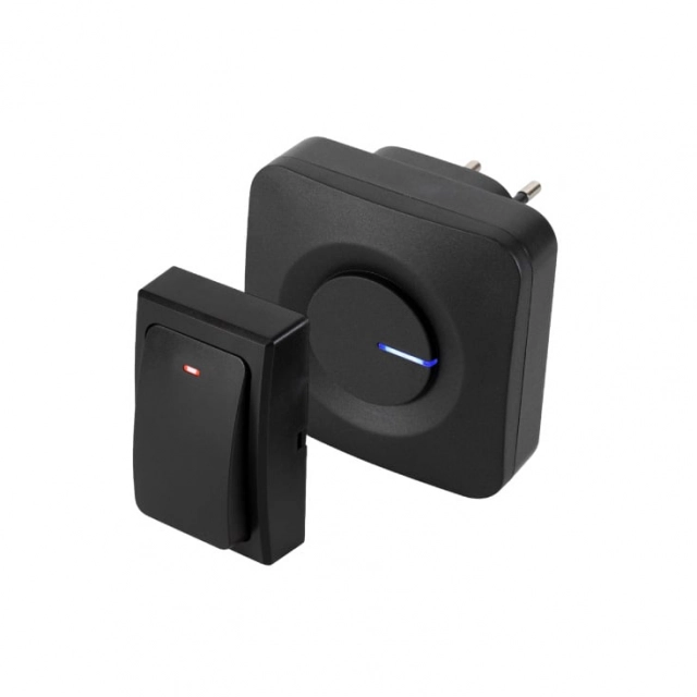 Bežično kućno zvono 230V~, kinetički taster, 100m DBK1001AC