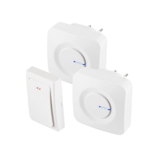 Bežično kućno zvono set 230V~, kinetički taster DBKS1001AC