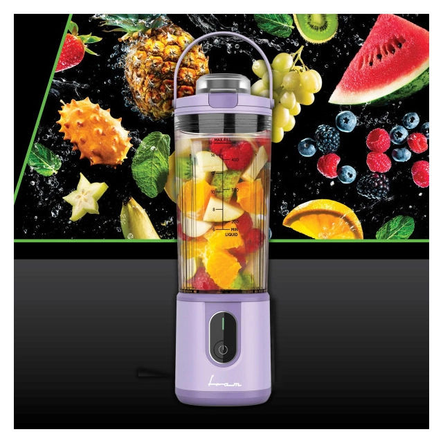 Blender Fram FBP-P74PP 0,4l/7,4V/USB-C/roze