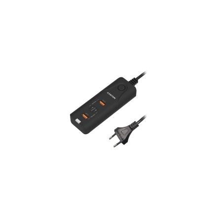 CANYON charger H-10 PD 20W QC 3.0 18W 2USB-A 2USB-C Desk Black
