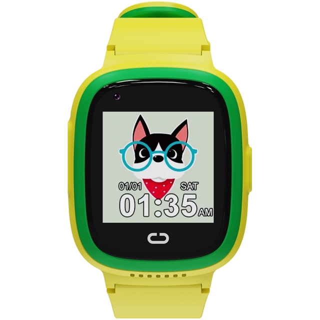 CANYON kids watch Sunny KW-48 Video 4G GPS Games&Music Green