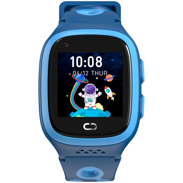 Canyon Kids Watch ZEFIR KW-49 E-SIM 4G GPS WiFi Video Music Games English learning, Blue