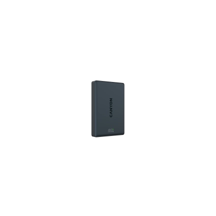 CANYON magnetic power bank OnPower 511 PD20W 10000mAh Aluminium Interstellar Black
