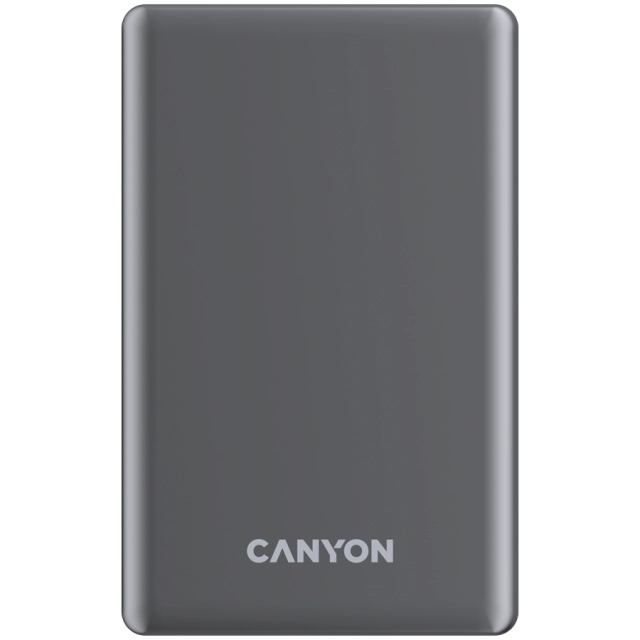 CANYON power bank OnPower 510 slim Magnetic 10000 mAh PD20W Dark Grey