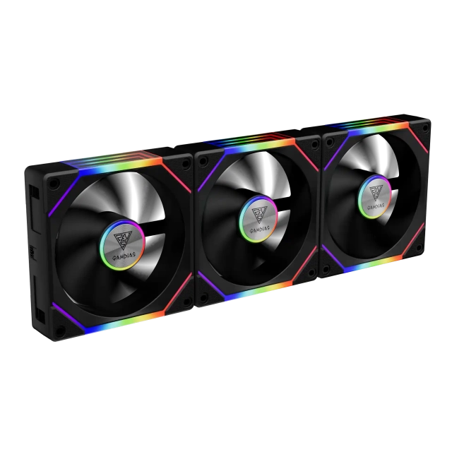 Case Cooler 3x120mm Gamdias Aeolus P2-1203