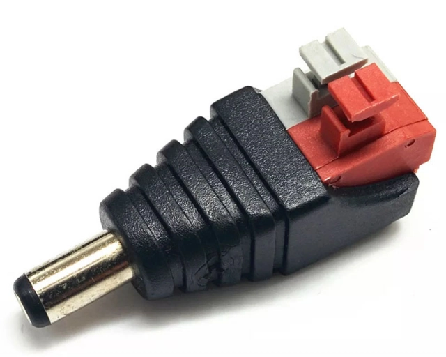 CERBERUS Konektor DC(M) 12V Terminal klip (pak 10kom) 