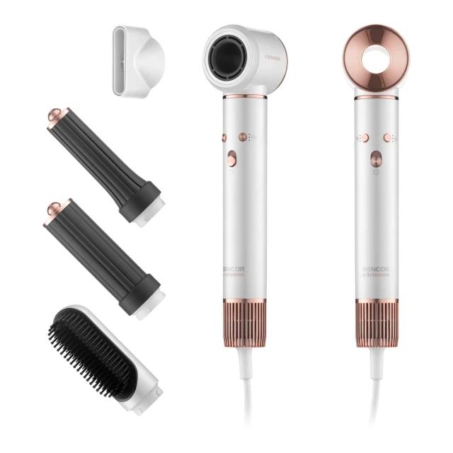 Četka za uvijanje kose Sencor SHS 9100RS/1300W/5 nastavaka