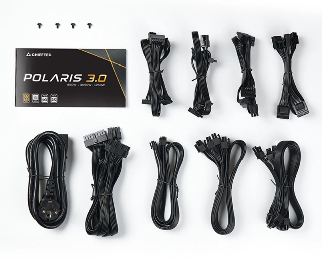 CHIEFTEC PPS-1250FC-A3 1250W POLARIS 3.0 80Plus Gold modularno napajanje 5Y 