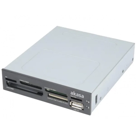 Citac kartica 3.5" Akasa AK-ICR-07 Internal 6-Port Card Reader - black