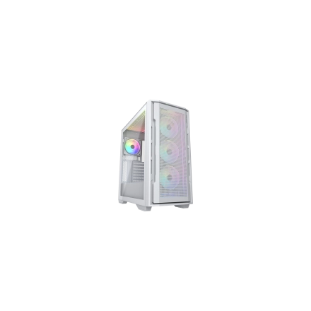 COUGAR UNIFACE RGB PC Case, Mid Tower, White