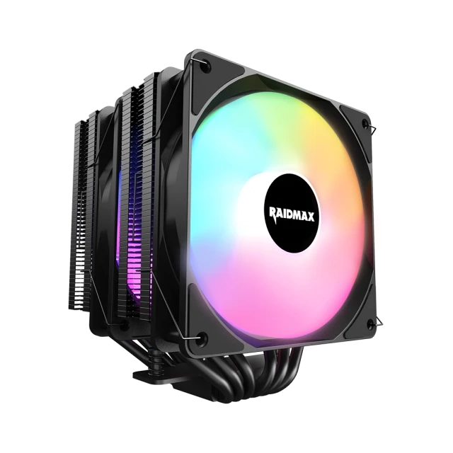 CPU hladnjak Raidmax AC1226B ARGB DualTower 2x120mm/250W TDP