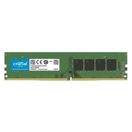 Crucial 16GB DDR4-3200 UDIMM CL22 (8Gbit/16Gbit)