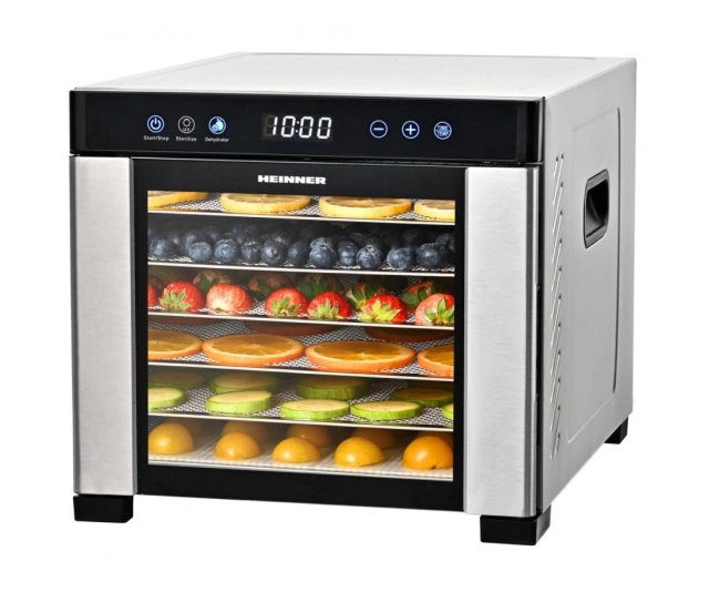 Dehidrator HEINNER PRODRY ESSENTIAL HFD-KD600SS 650W/6 mesta/75c/timer