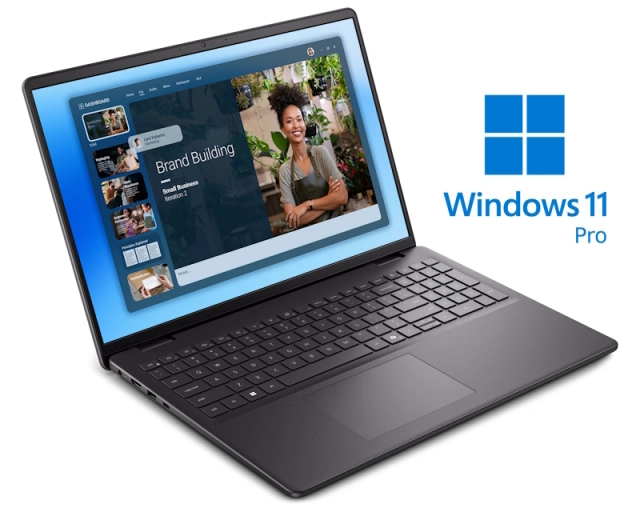 DELL 16 DC16250 16 inch FHD+ 300nits Core 5 120U 16GB 1TB SSD Backlit FP Win11Pro laptop