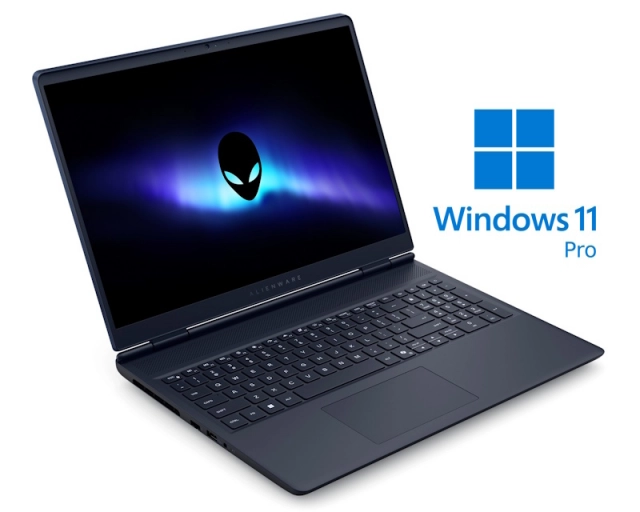 DELL Alienware 16 Aurora 16 inch QHD+ 120Hz 300nits Core 9 270H 16GB 1TB SSD GeForce RTX 5060 8GB Backlit Win11Pro gaming laptop