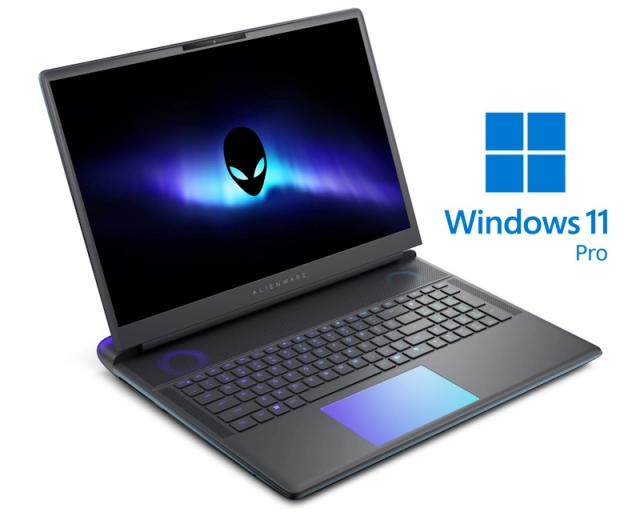 DELL Alienware 18 Area-51 18 inch QHD+ 300Hz 500nits Core Ultra 9 275HX 64GB 2TB SSD GeForce RTX 5090 24GB RGB Backlit Win11Pro gaming laptop 