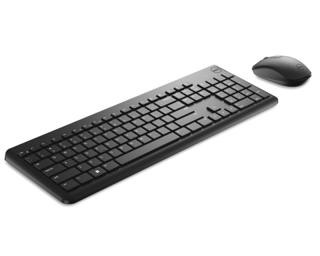 DELL OEM KM3322W Wireless US tastatura + miš crna 
