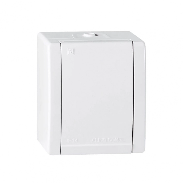 Dvopolna utičnica bela 16A 250V IP44 ALC2411.00