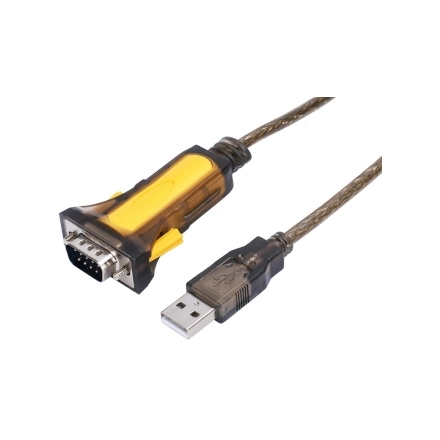 E-GREEN Adapter USB2.0  tip A (M) - RS-232 (M) 1.5m 