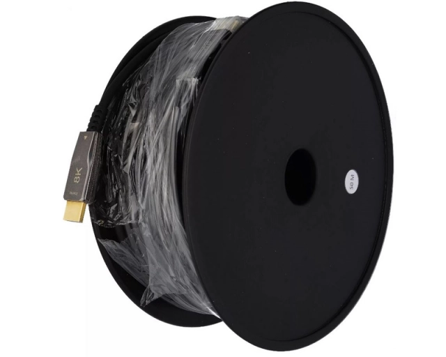 E-GREEN AOC Optički Kabl HDMI 2.1 M/M 50m crni 8K/60Hz 48 Gbp 