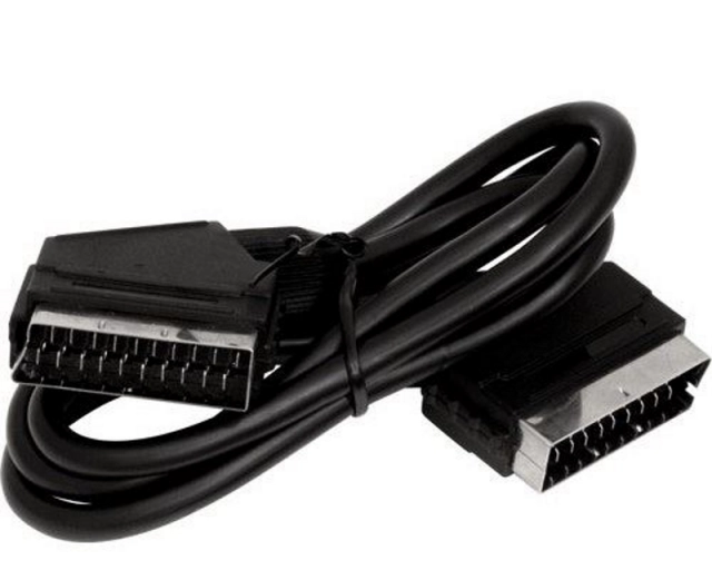 E-GREEN Kabl Scart M/M 1.5m crni 