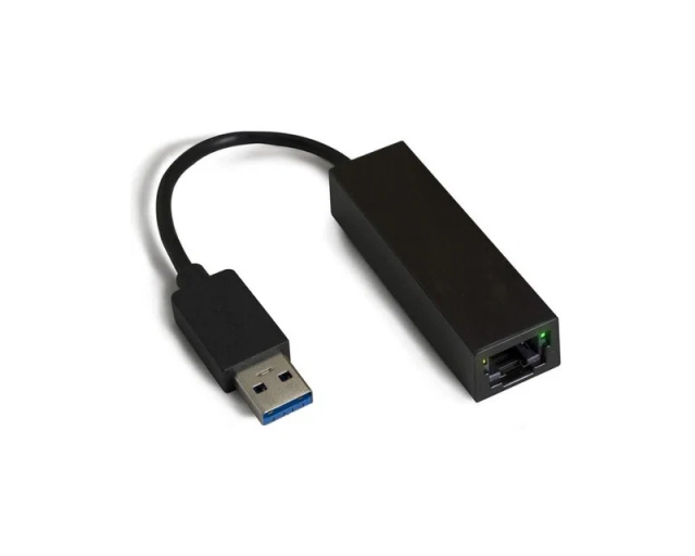 E-GREEN Mrežni Adapter USB 3.0 (M) - Gigabit ethernet RJ-45 (F) crni 
