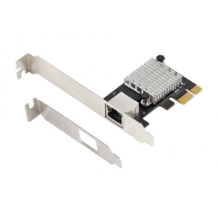 E-GREEN PCI-Express kontroler 1-port 2.5 Gigabit Ethernet (Intel I225) 