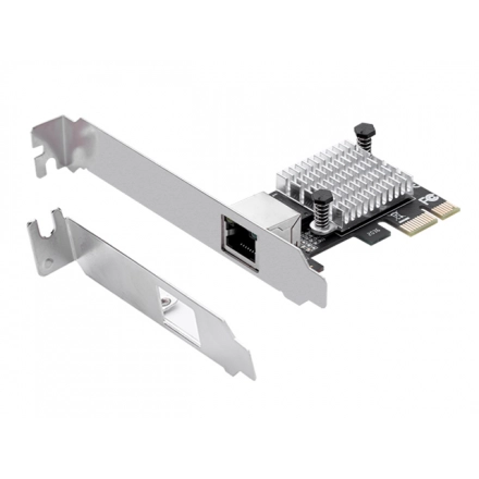 E-GREEN PCI-Express kontroler 1-port 2.5 Gigabit Ethernet (Realtek 8125B) 