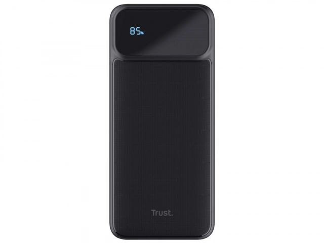 Eksterna baterija TRUST AVALA 20.000 PD Powerbank/LCD/crna