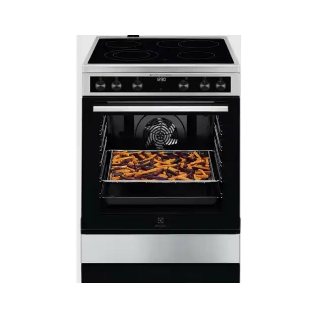 Električni šporet Electrolux LKR66021MX  širina 60cm/keramička ploča