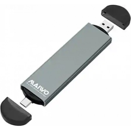 Externo kućište za M.2 NVME/SATA 3.2 Tip C/USB A Maiwo K1683P2