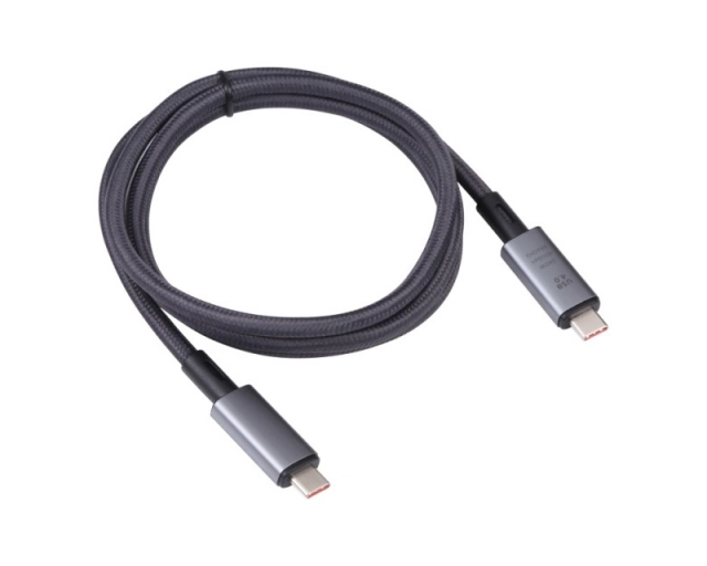 FAST ASIA Kabl USB 4.0 Tip-C (M/M) 8K/60 Hz, 240W 2m, crni 
