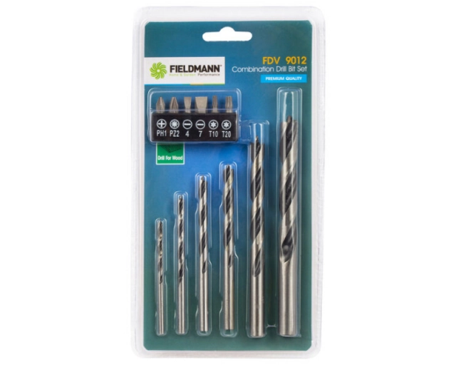 FIELDMANN FDV 9012 Set burgija i bitova (12 delova) 