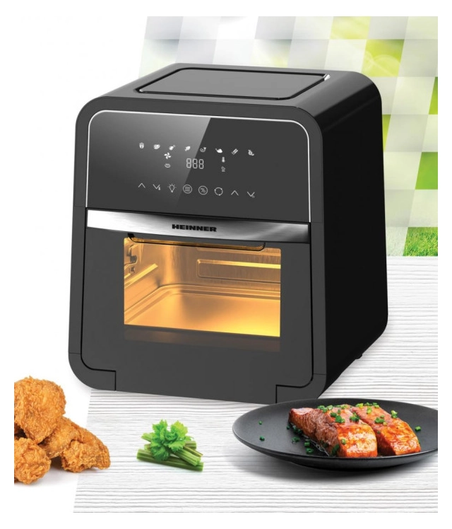 Friteza Air Fryer HEINNER MASTERFRY HAF-B12BK2000/mini rerna/2000W