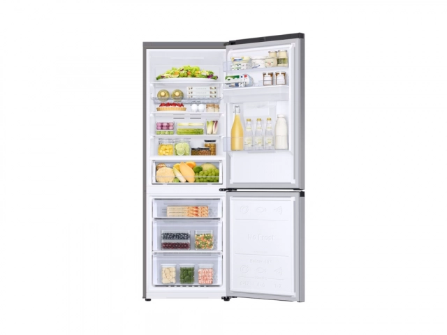 Frižider SAMSUNG RB34C652ESA/EK/kombinovani/inverter/dispenzer/NoFrost/E/341L(227+114)/185x60x65cm/S